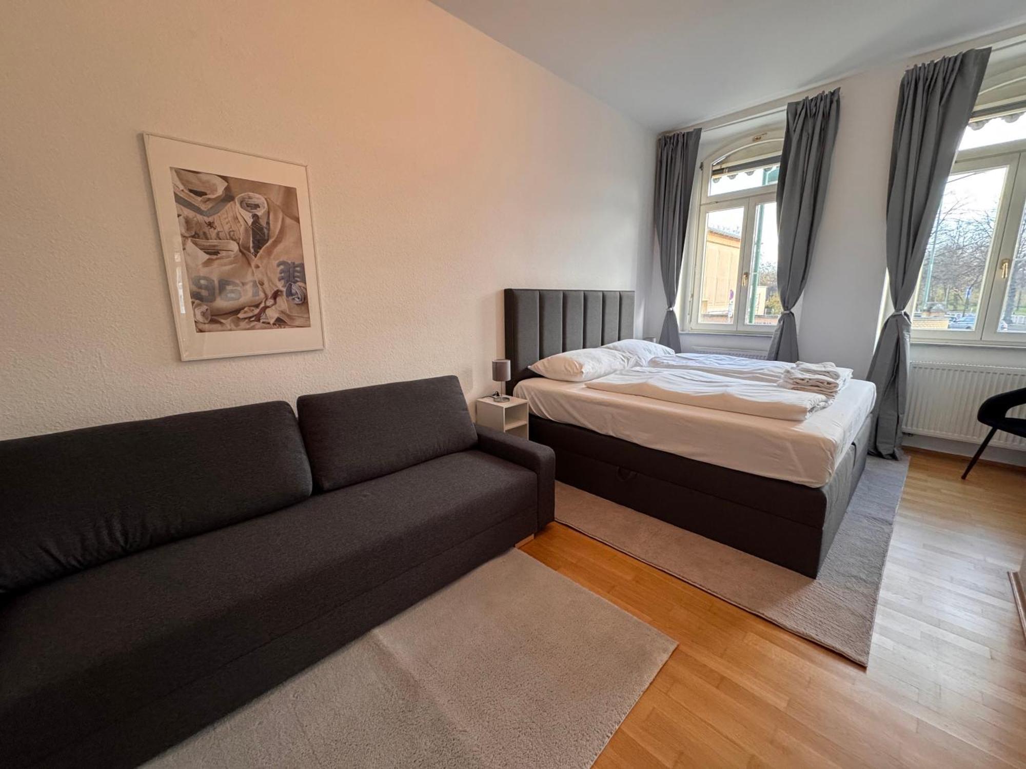 Apartment Modernes Hochparterre Im Waldstrassenviertel *